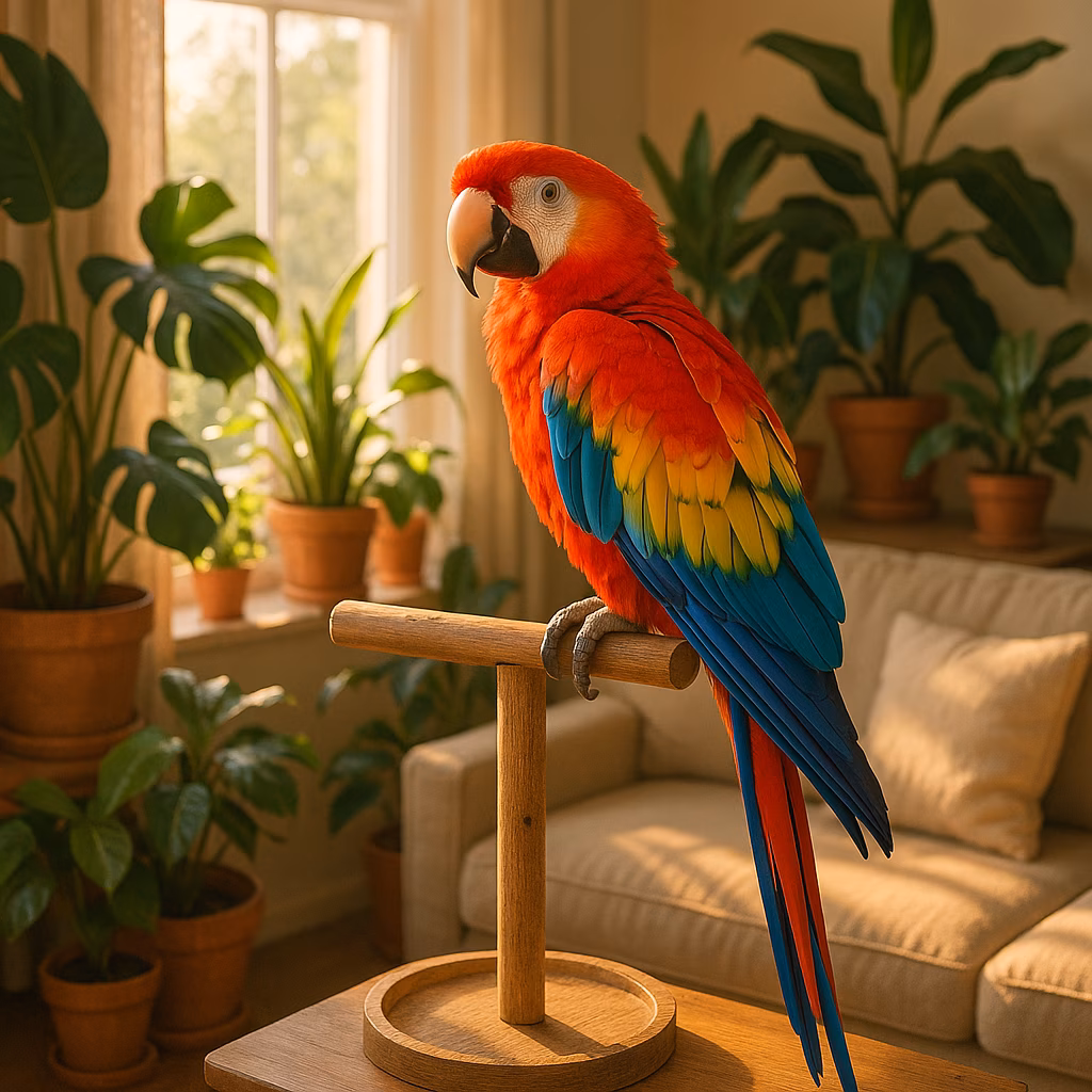 my-journey-with-the-blue-crowned-conure-a-2025-perspective-on-a-classic-companion-image-0