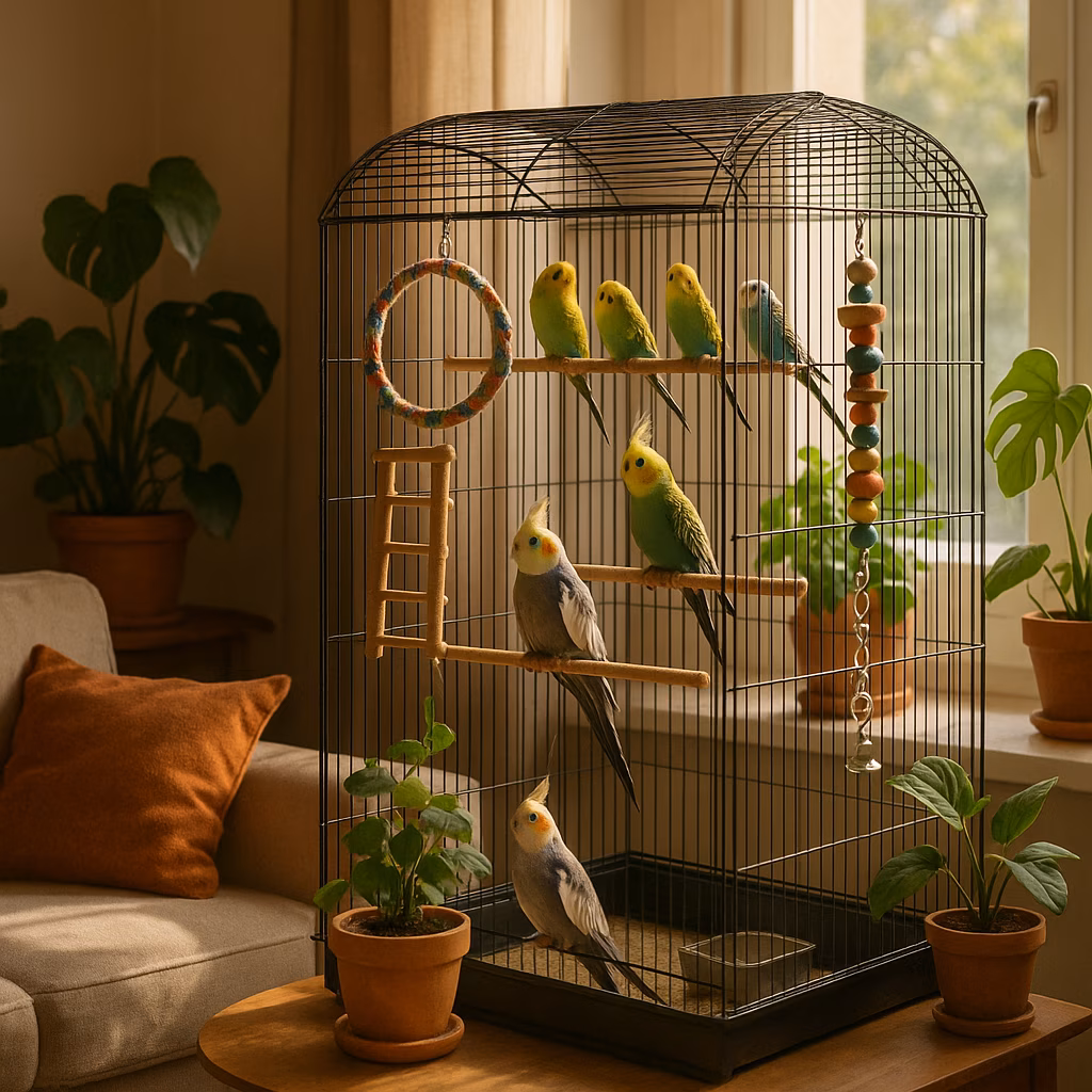 the-golden-whisper-the-enchanting-world-of-the-lutino-parakeet-image-0